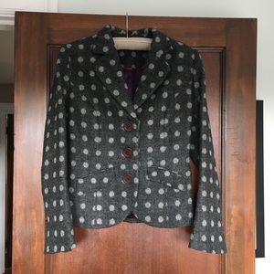 Boden Polka Dot Blazer
